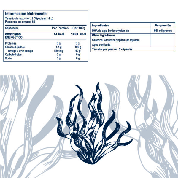 Pure Alga Omega 3 - Imagen 2